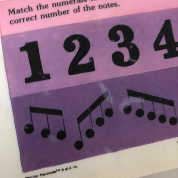 🆓 - 🥀 Donating Soon 🥀 - (1982) Sesame Street Placemat - Free With Purchase - Picture 11 of 11